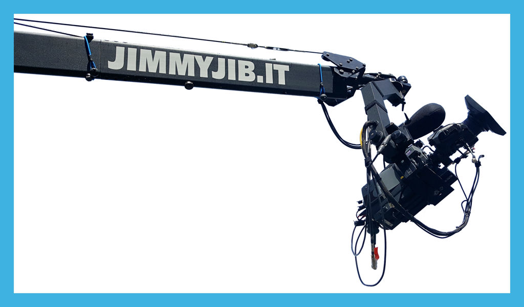 Jimmy Jib Extreme Triangle Stanton in Italia - Noleggio Bracci Mobili per Riprese Televisive e in Movimento