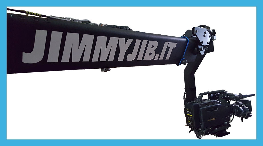 Noleggio Jimmy jib camera crane service crew 